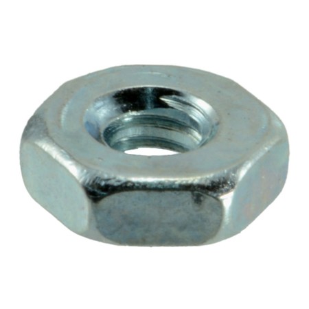 Midwest Fastener Machine Screw Nut, #6-32, Steel, Grade 2, Zinc Plated, 60 PK 77707